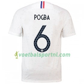 Frankrijk Pogba 6 Uit Shirt WK voetbal 2018